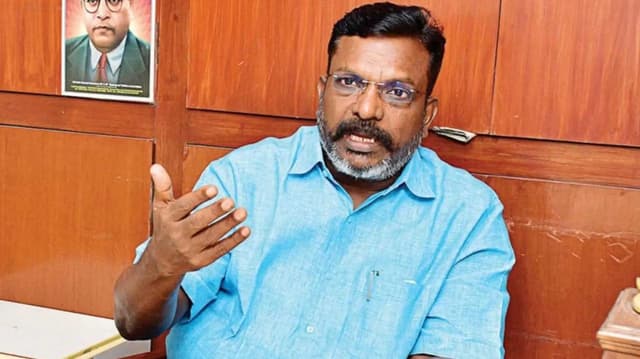 திருமா குற்றச்சாட்டு