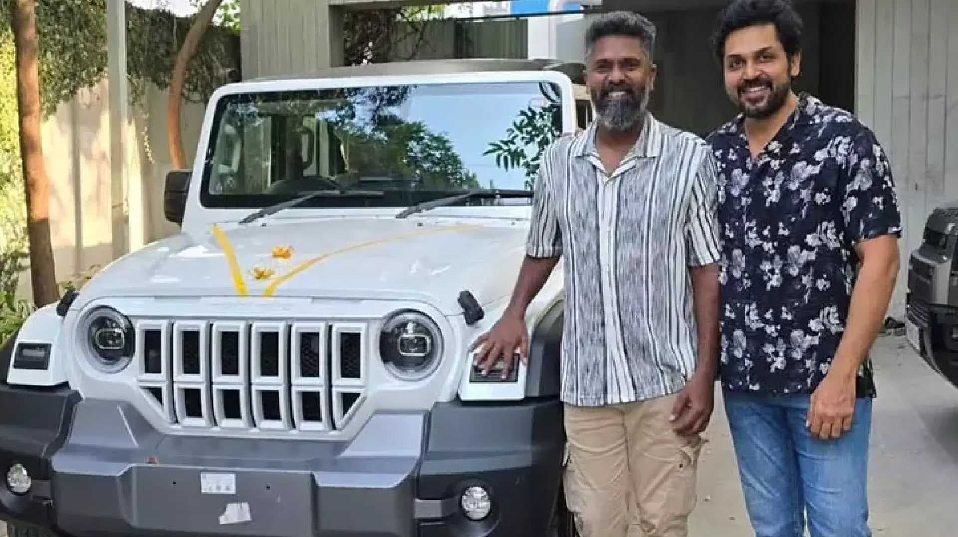 surya and karthi gift car