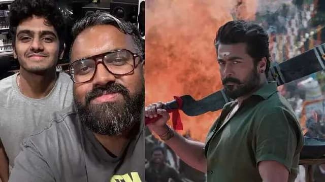 Karuppu movie music re-recording