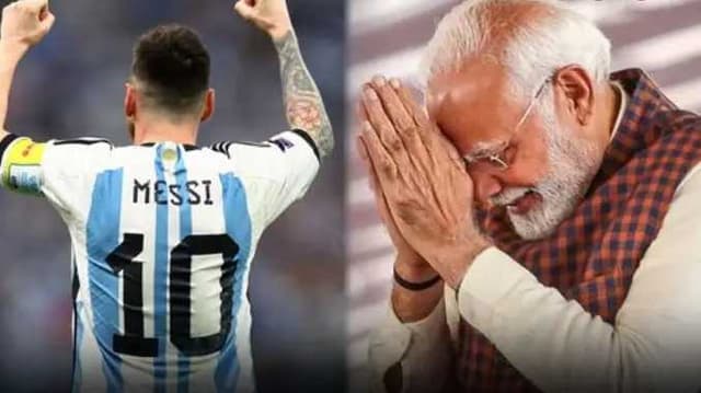 MEESI GIVE TO MODI JI JERCY