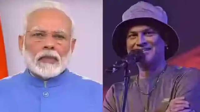 Modi tribute singer