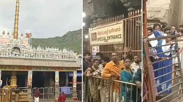 TVM Temple crowd