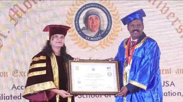 L&T Doctorate award