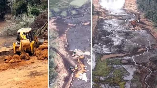 NIL water dam cleaning