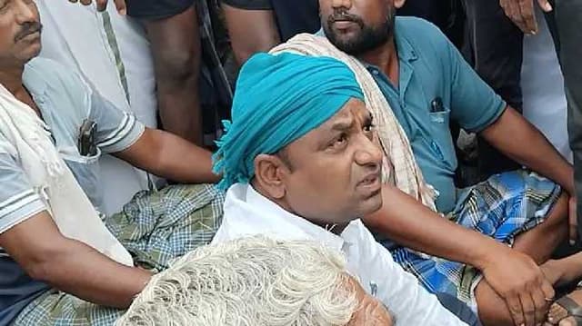 TNJ Farmers protest