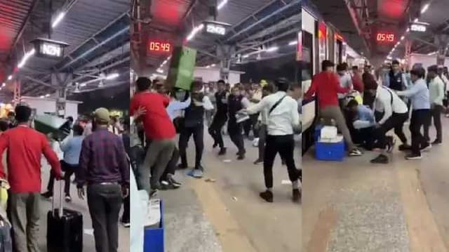 Railway fight