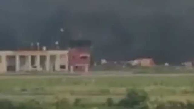 West bengal airport fire