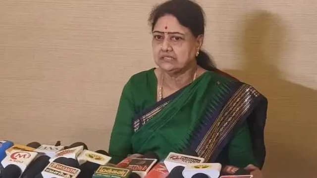 Sasikala press meet