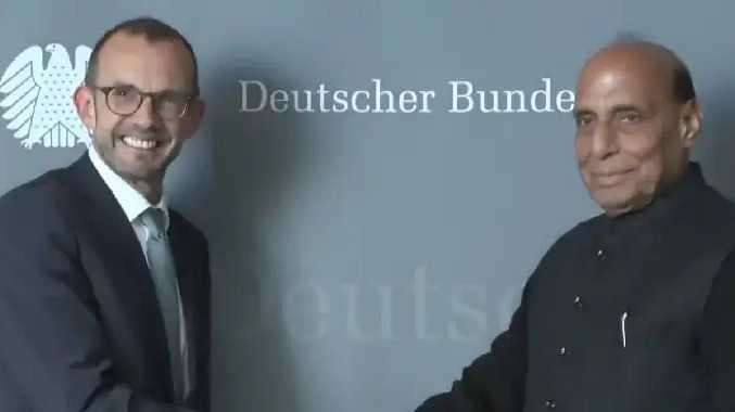 ஜெர்மனி ராஜ்நாத் சிங்