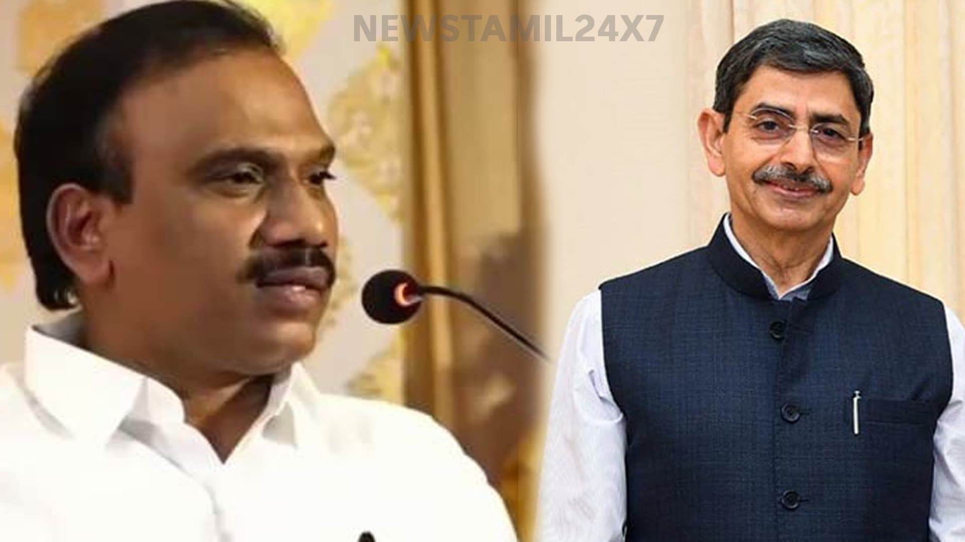 A.RAJA ABOUT R.N.RAVI