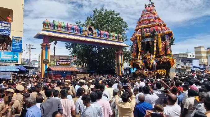 Tenkasi temple event