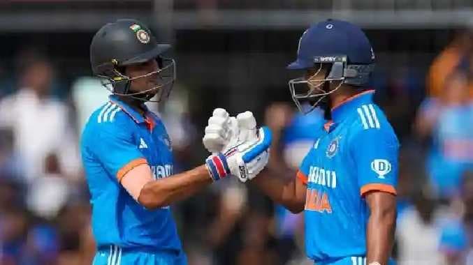 Subhman gill and shreyas iyer