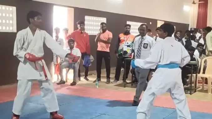 Karate competition