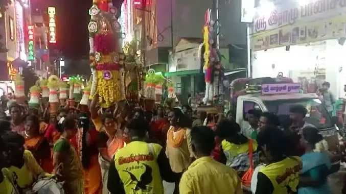 TNJ Kaliyamman temple event