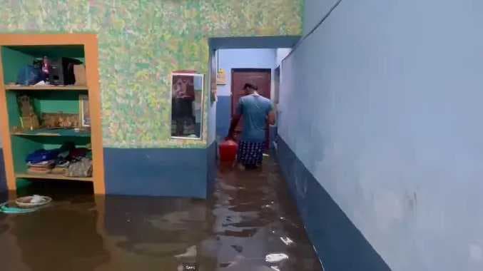 Mdu arapalayam rain water issue