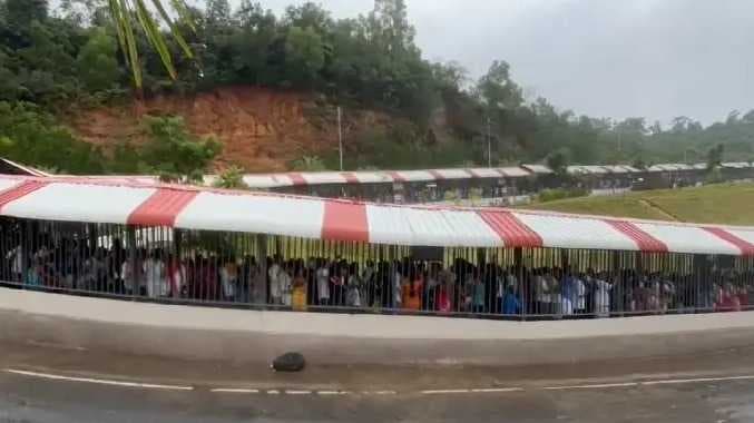 Thirupathi heavy rush