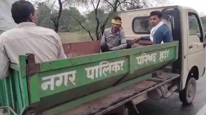 Mathya pradesh garbage vehicle