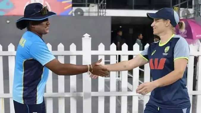 WWC cricket match draw