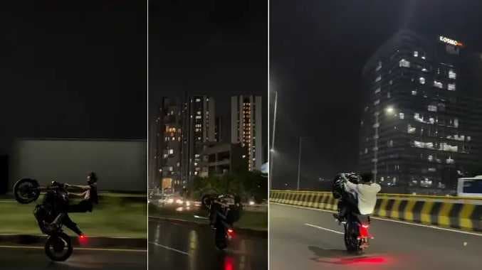 Ambattur bypass stunt