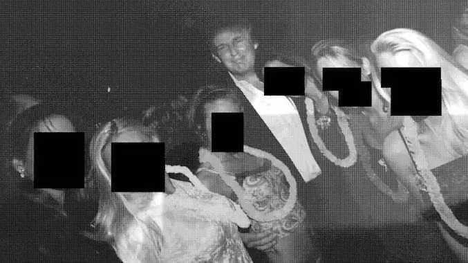 Trumph with girls