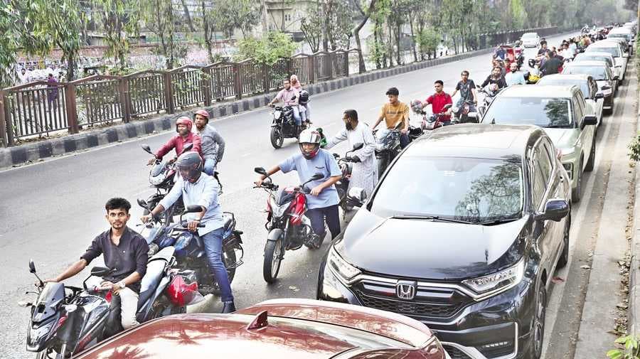 Shortage of petrol